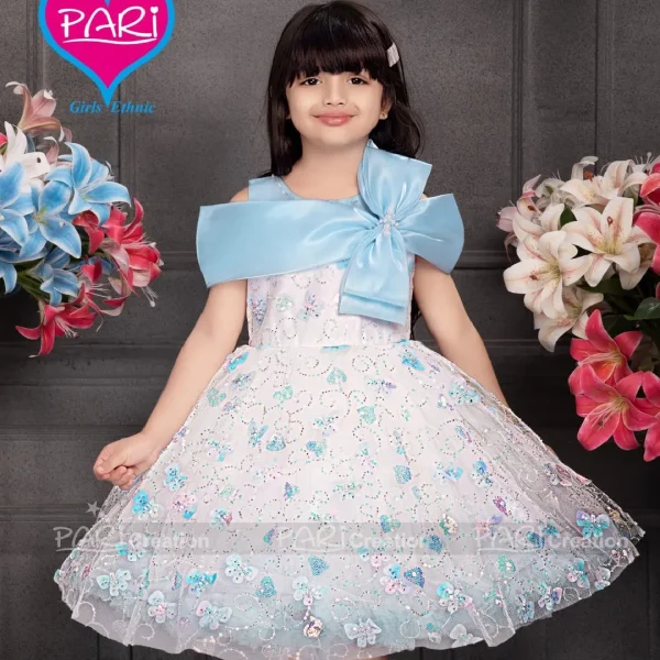 Sky Blue Frock